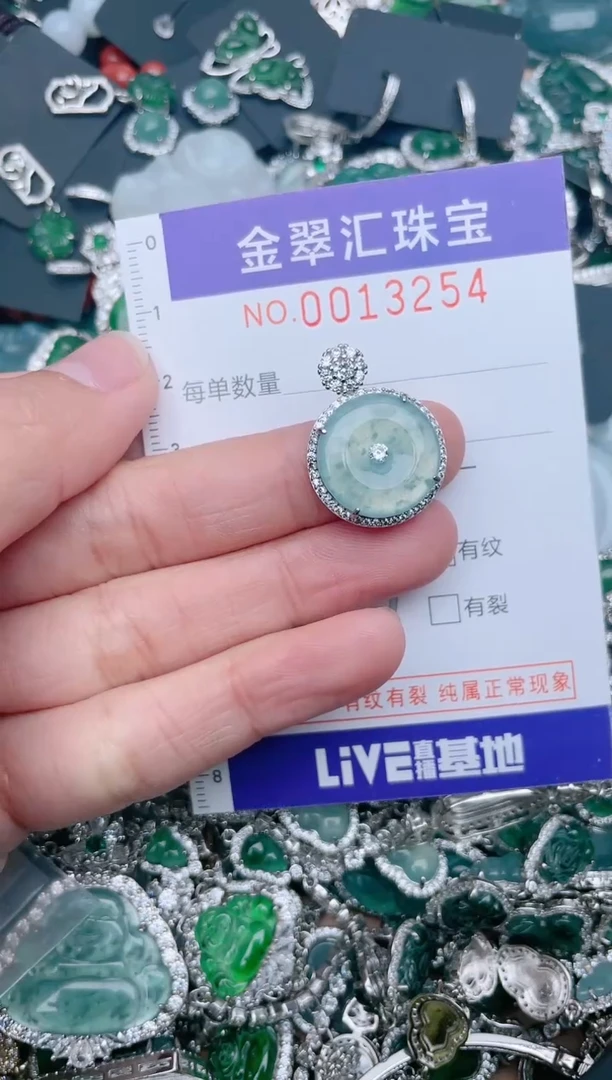 【闪购商品】翡翠颈饰未镶嵌13254..1