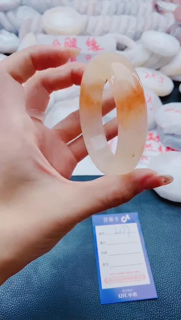 未镶嵌手镯石英质玉L177-58-59