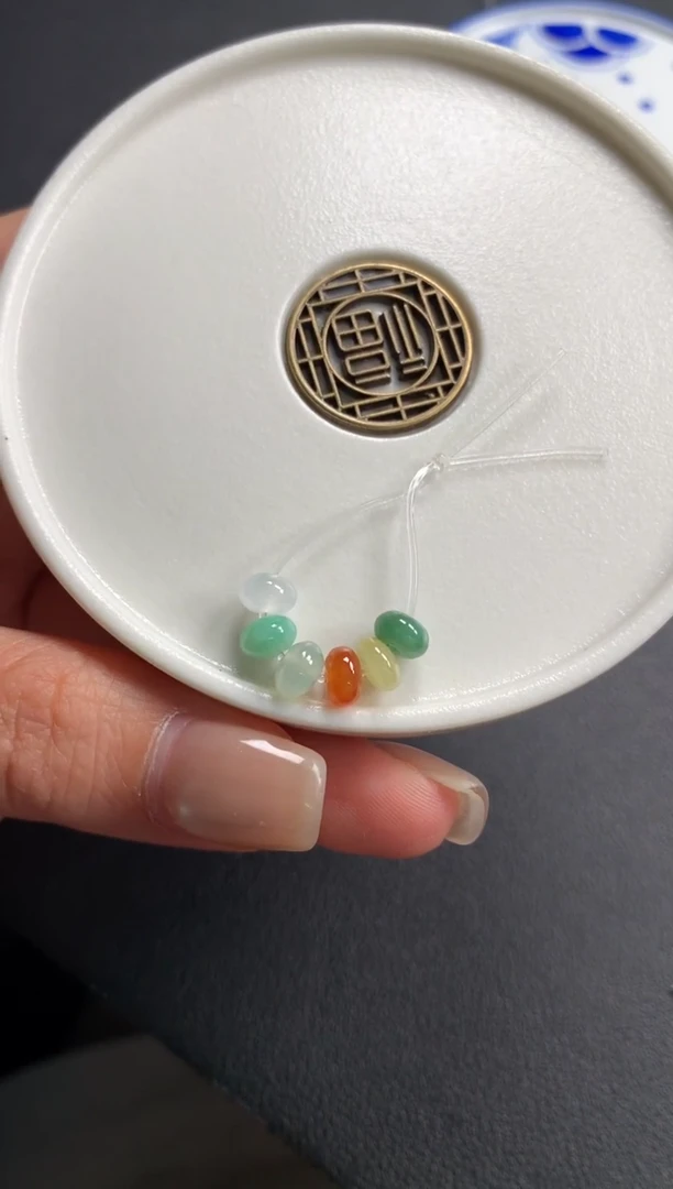 翡翠散珠天然翡翠A0103