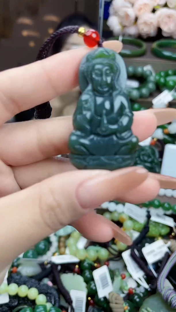 颈饰未镶嵌和田玉未镶嵌和田玉吊坠多样性拍一发一