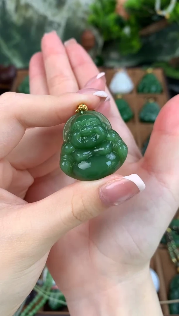 颈饰未镶嵌和田玉吊坠30mm