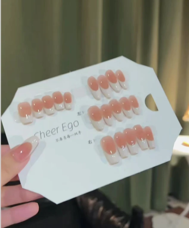 【纯白茉莉】Cheer-ego夏天纯手工高品质穿戴甲C294（预售）