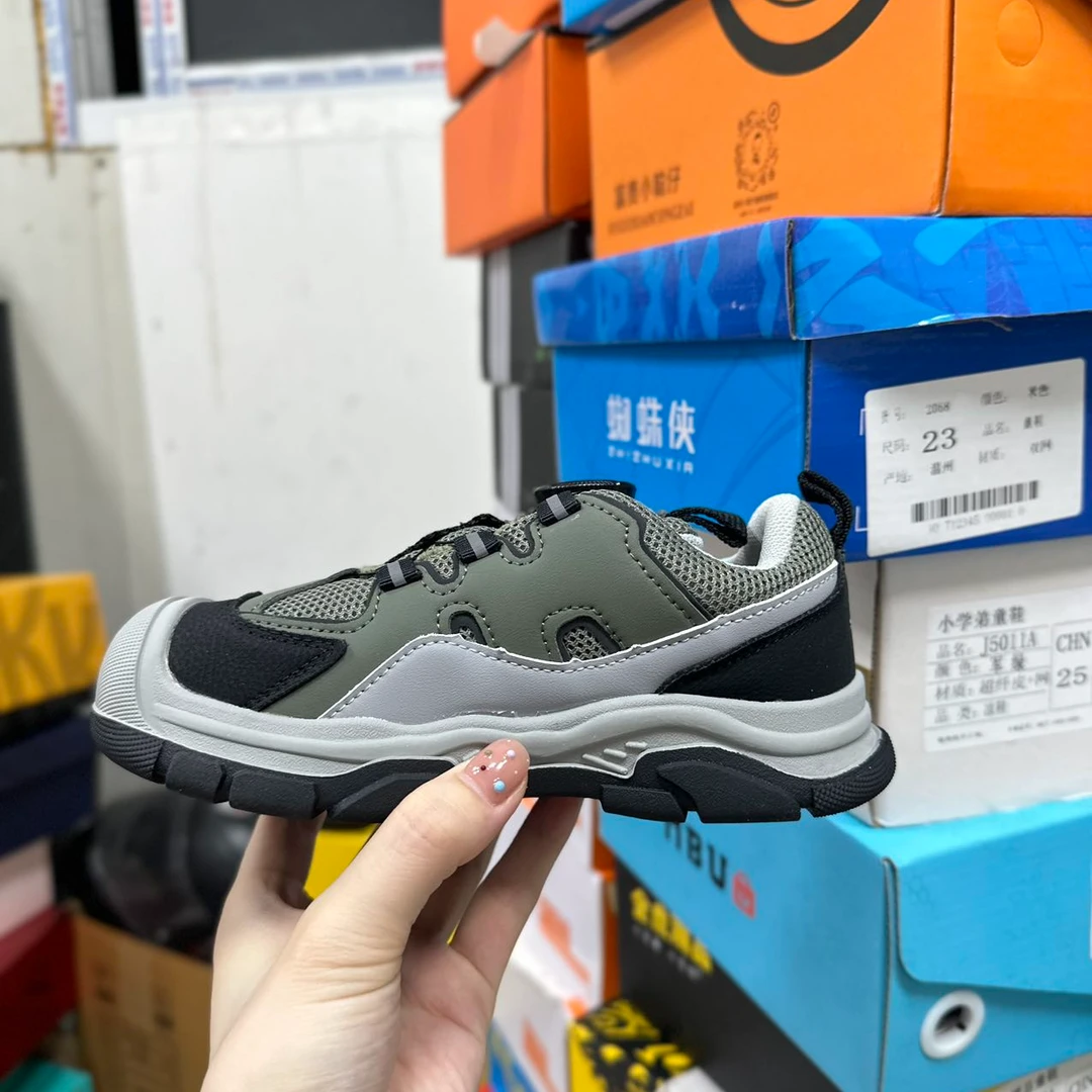 2002高端四季款舒适运动鞋绿色（温州童鞋）