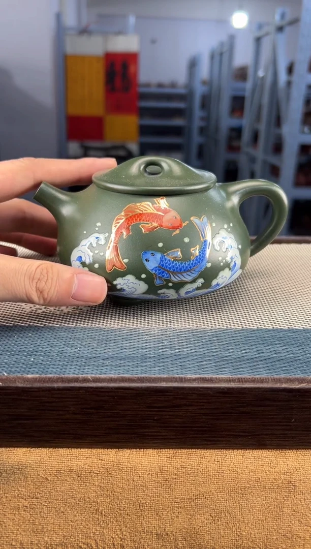 茶壶紫砂46宜兴紫砂300cc