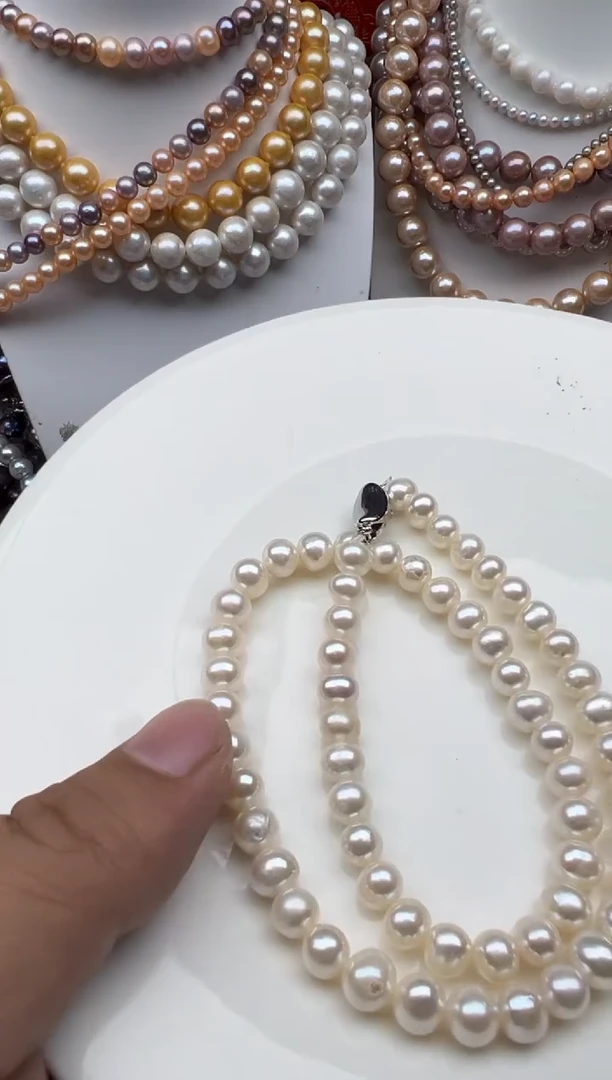 淡水珍珠未镶嵌颈饰1