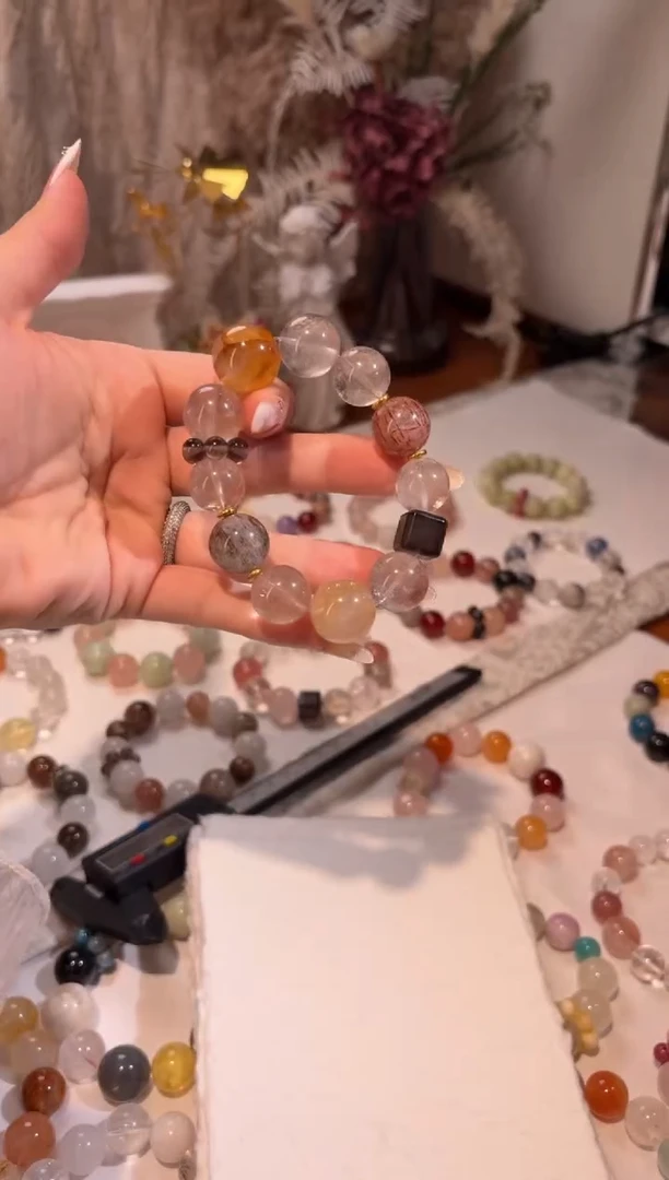 未镶嵌手串水晶天然水晶手串多样性发其一