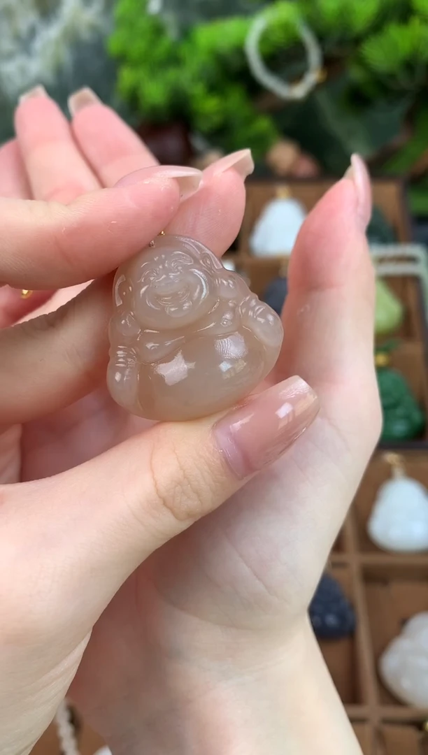 颈饰未镶嵌和田玉用****0吊坠30mm