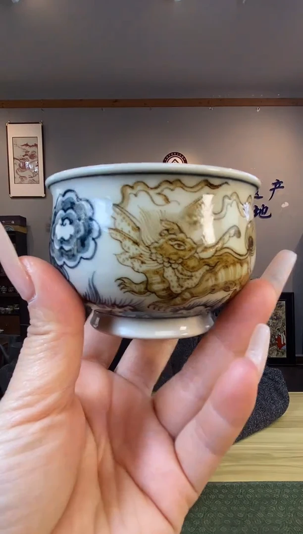 【闪购商品】景德镇青花手工手绘陶瓷