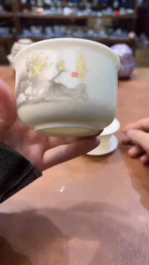 真的很便宜会开片的旅行茶具