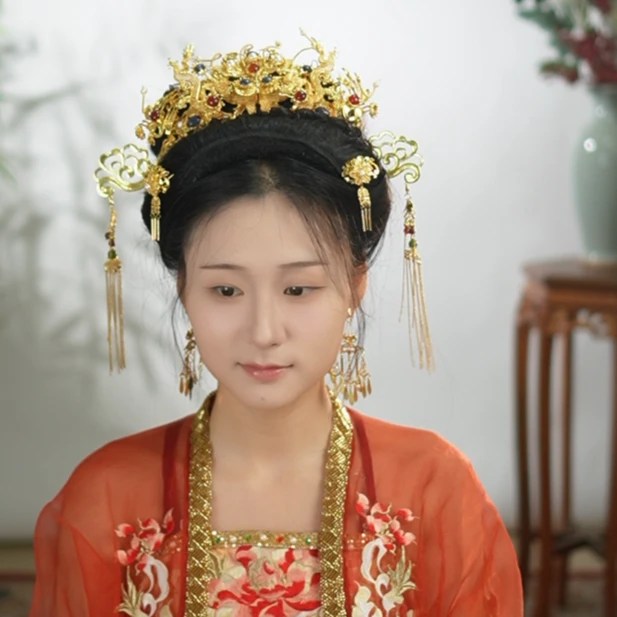 稷氏小筑   灿灿发冠+  发簪发钗古风发饰