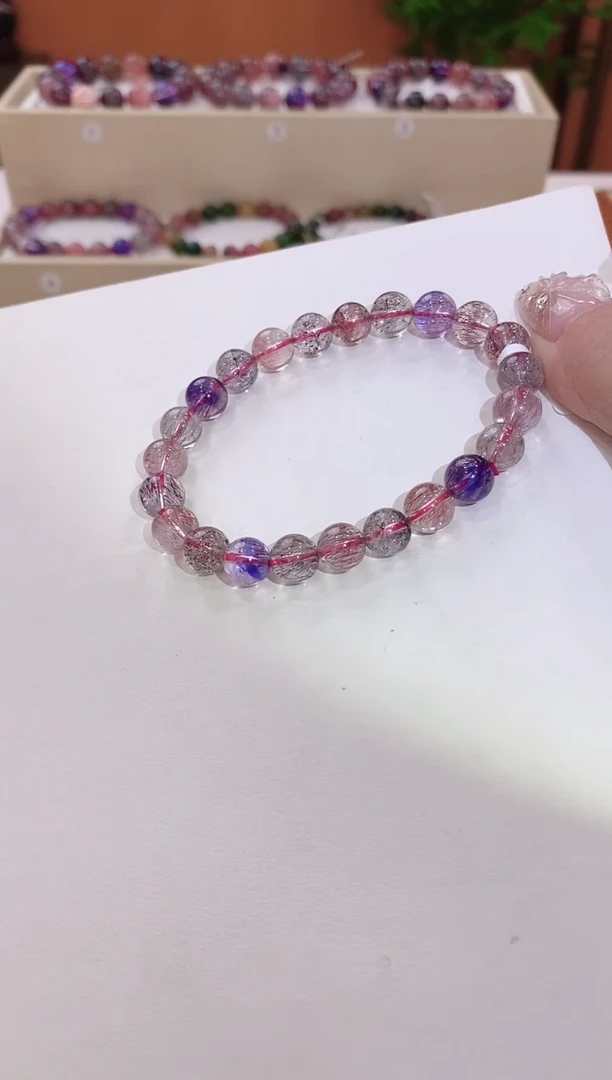 【闪购商品】水晶手链未镶嵌水晶手链8*多样性发货一件