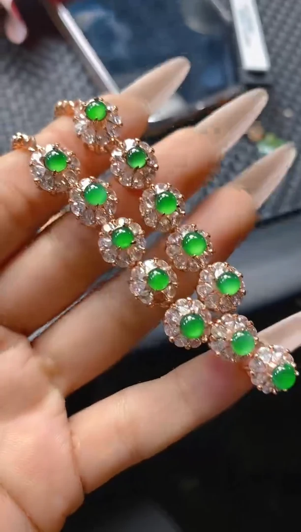 【闪购商品】定制翡翠未镶嵌天然A货翡翠193