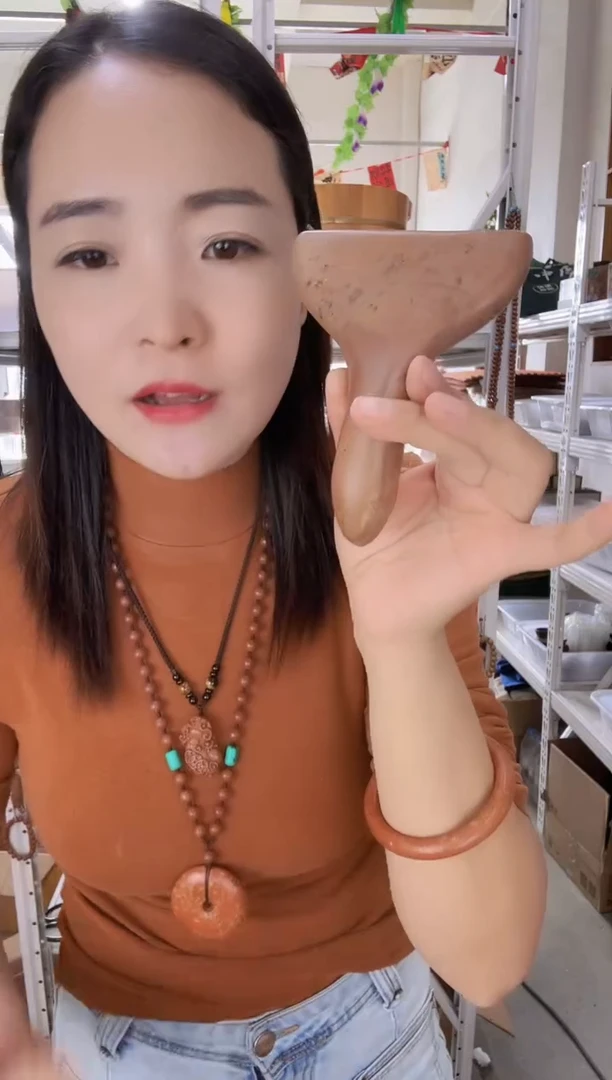 泗水砭石三角铲子