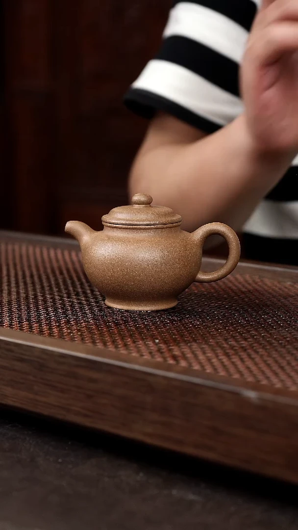 茶壶紫砂芝麻绿掇只