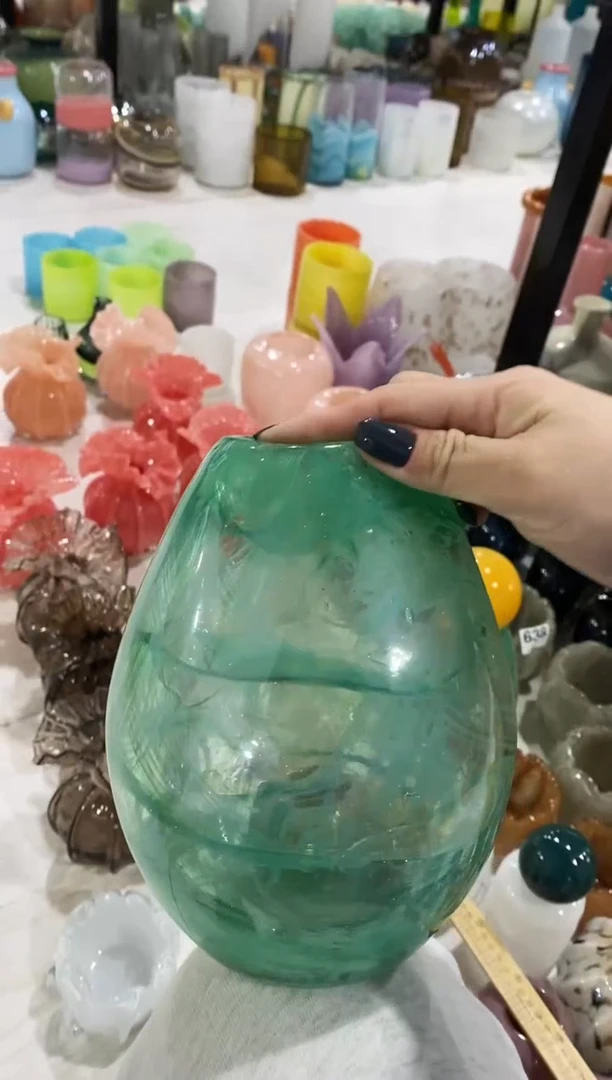 慕忆家手作琉璃花瓶