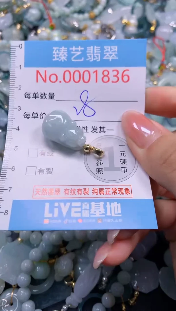 颈饰未镶嵌翡翠1836