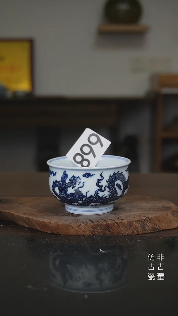 景德镇手工手绘陶瓷微瑕