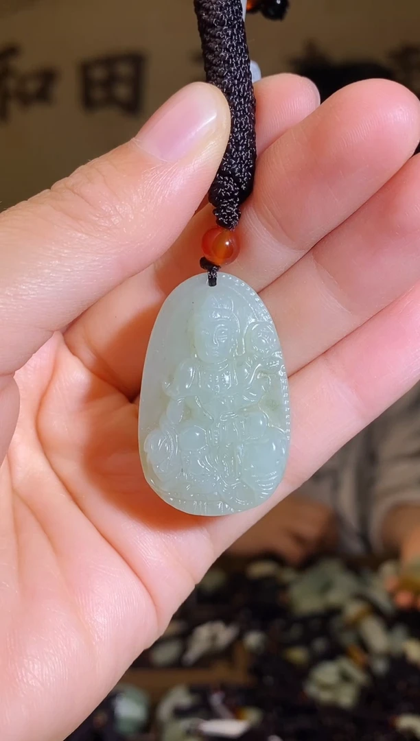 颈饰未镶嵌和田玉多样性随机发货拍一发一