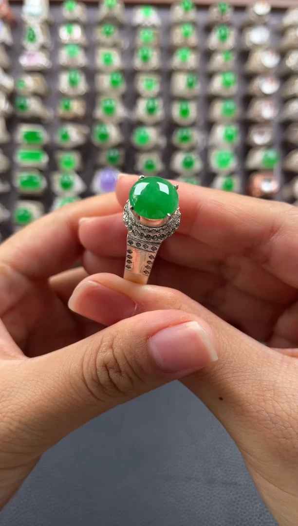 未镶嵌定制翡翠天然缅甸翡翠12.4