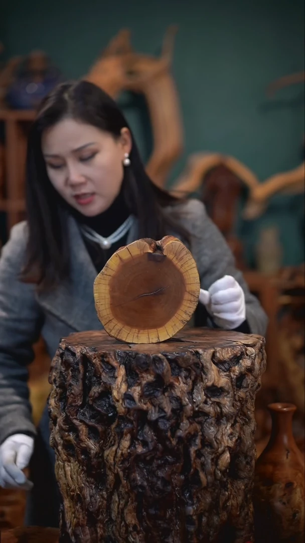 【闪购商品】枣木雷击枣木底座