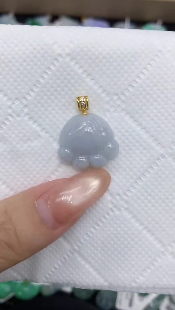 颈饰银S925镶嵌翡翠1