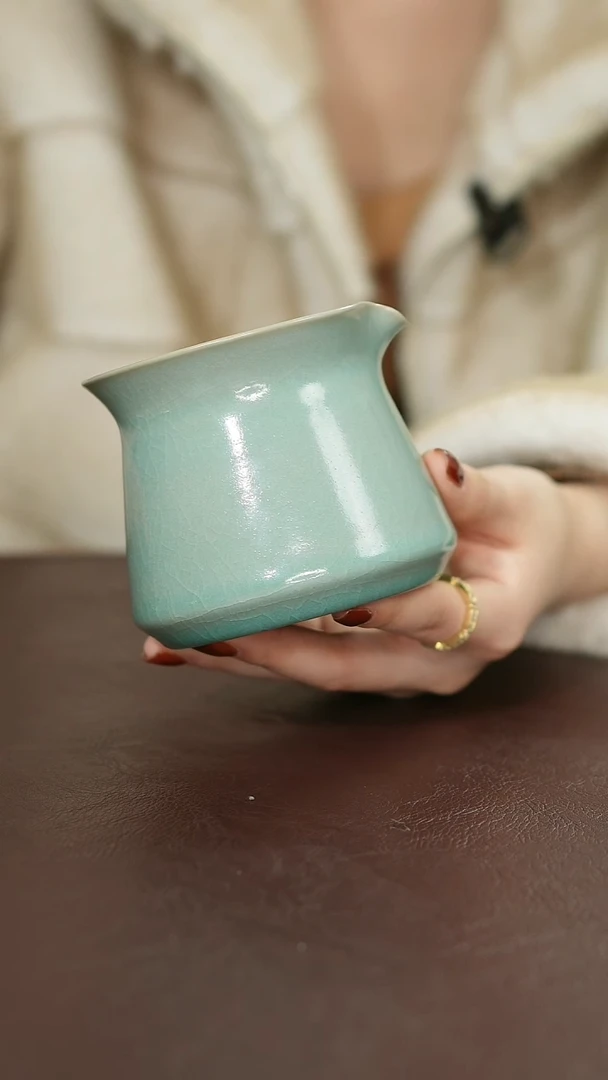 摆件瓷原矿原釉汝宋汝瓷