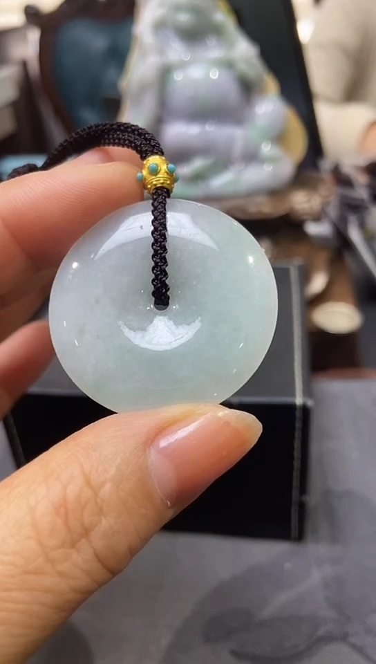颈饰未镶嵌翡翠萍*吊坠