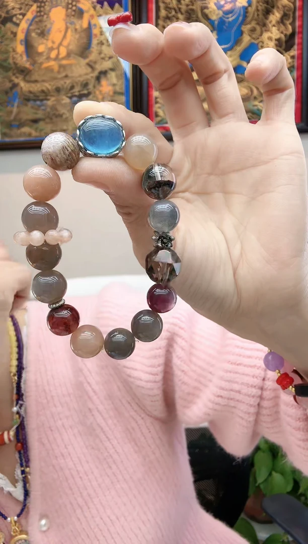 【闪购商品】水晶手串未镶嵌金骨干手串