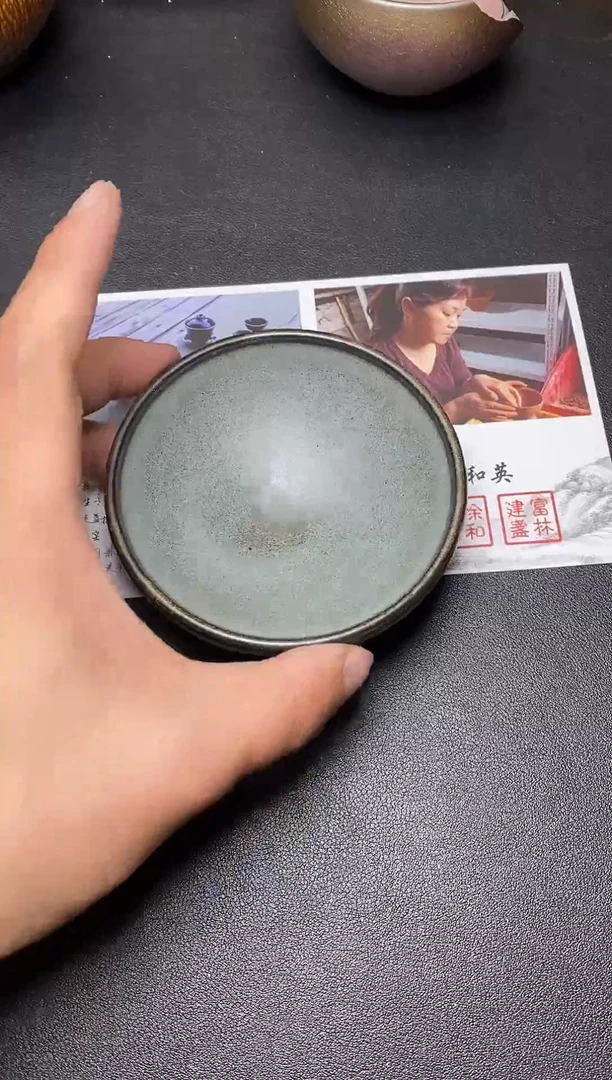 茶盏建窑建盏主人杯85