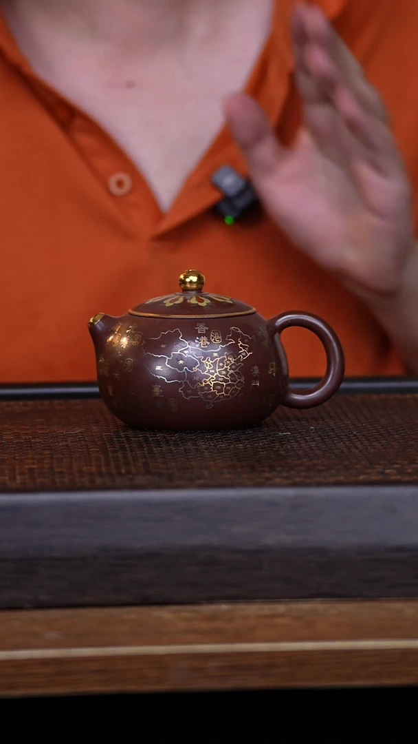 茶壶紫砂宜兴手工原矿紫砂壶001小