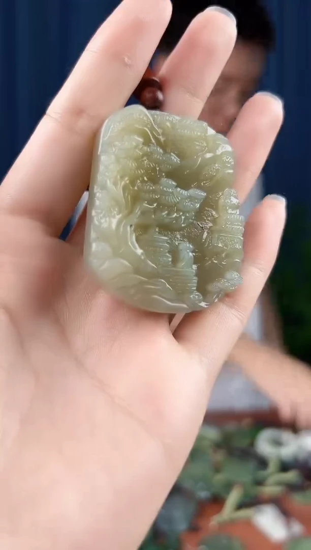 未镶嵌和田玉挂件拍一发一，多样性发货