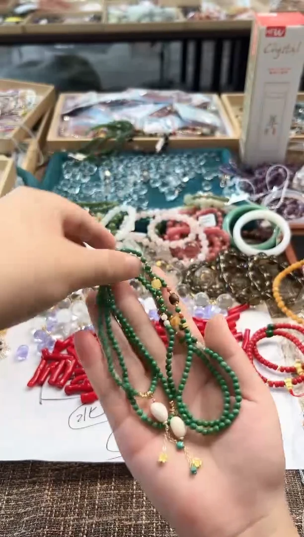 水晶手链未镶嵌绿