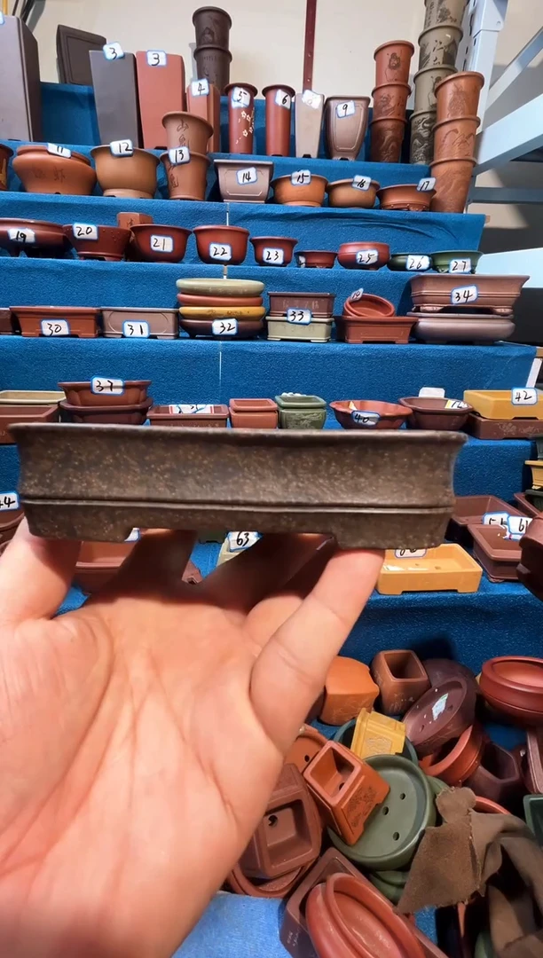 【闪购商品】紫砂紫砂花盆13*8.5*2