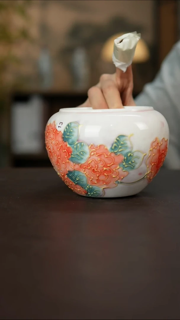 杯景德镇陶瓷柴烧手作瑕疵