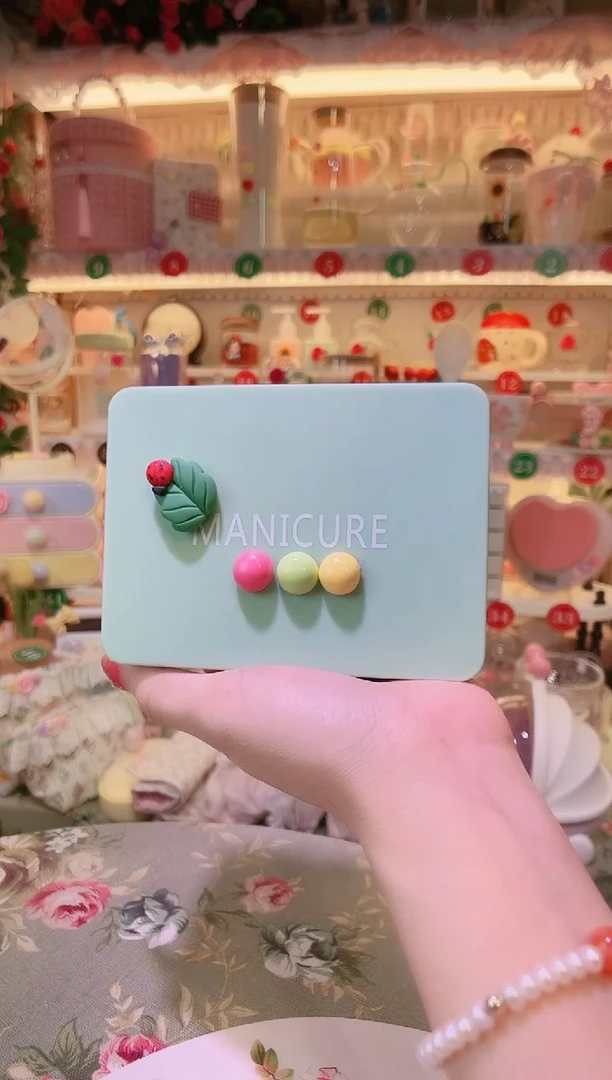 指甲刀套装绿色——手工制作品质好！