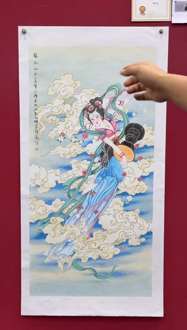 国画国画绘画山水花鸟