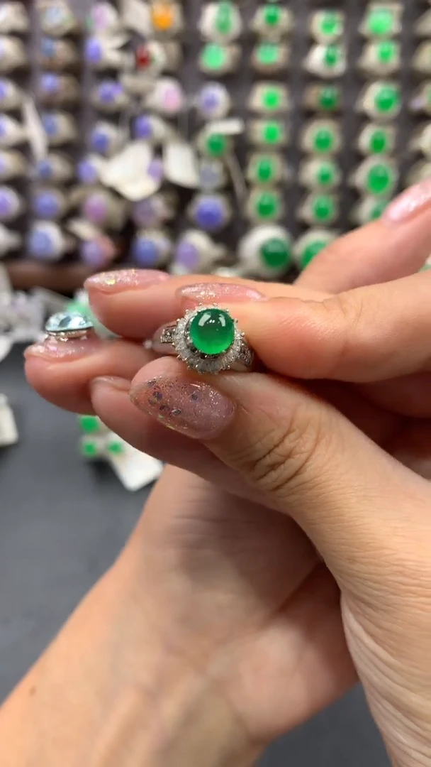 未镶嵌定制翡翠天然缅甸A货翡翠 10.21