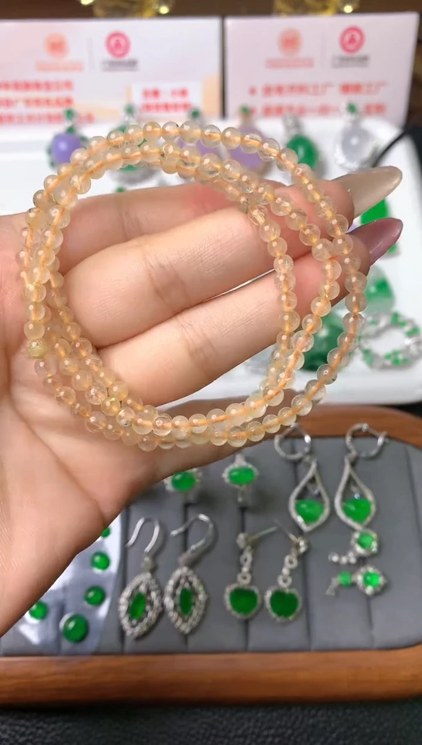 【闪购商品】发晶颈饰未镶嵌珠链