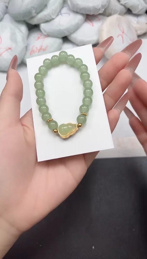 未镶嵌手镯石英质玉手串