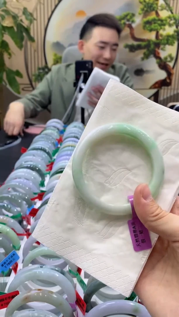 未镶嵌手镯翡翠1623