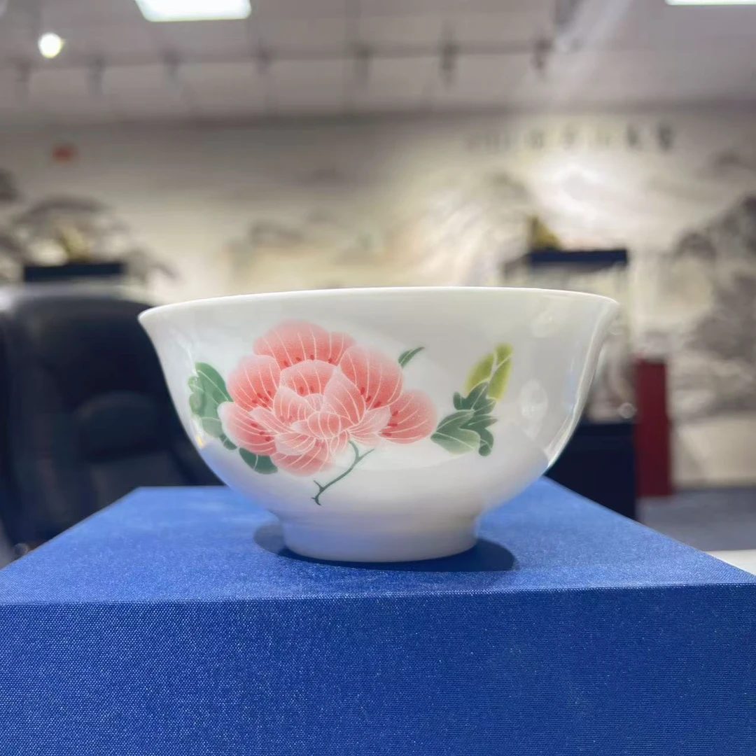 【周周严选】釉中芙蓉6英寸碗