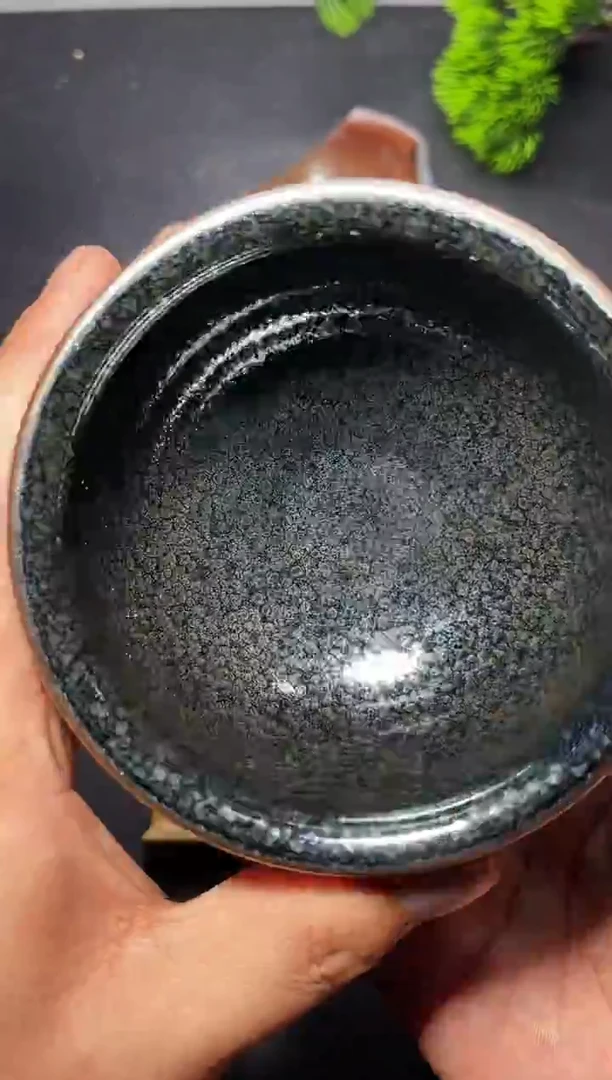 茶盏282  叶紫建盏