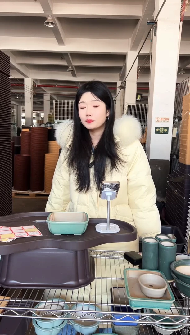 【闪购商品】陶瓷组合五抽角马槽2只装冰裂纹