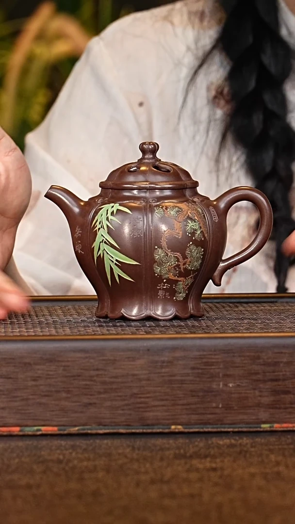 婷婷qst素影  紫泥270cc