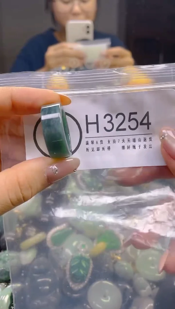 翡翠未镶嵌颈饰20.2/H/翡翠A货,一件也是批发价