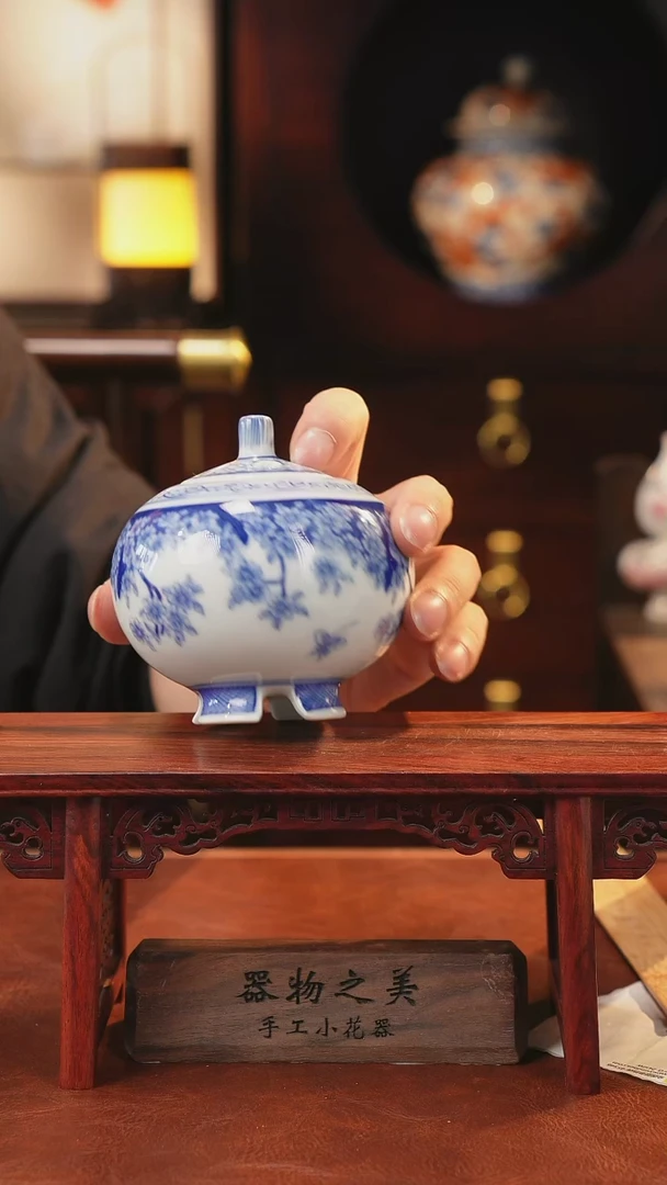 摆件景德镇手工高温陶瓷