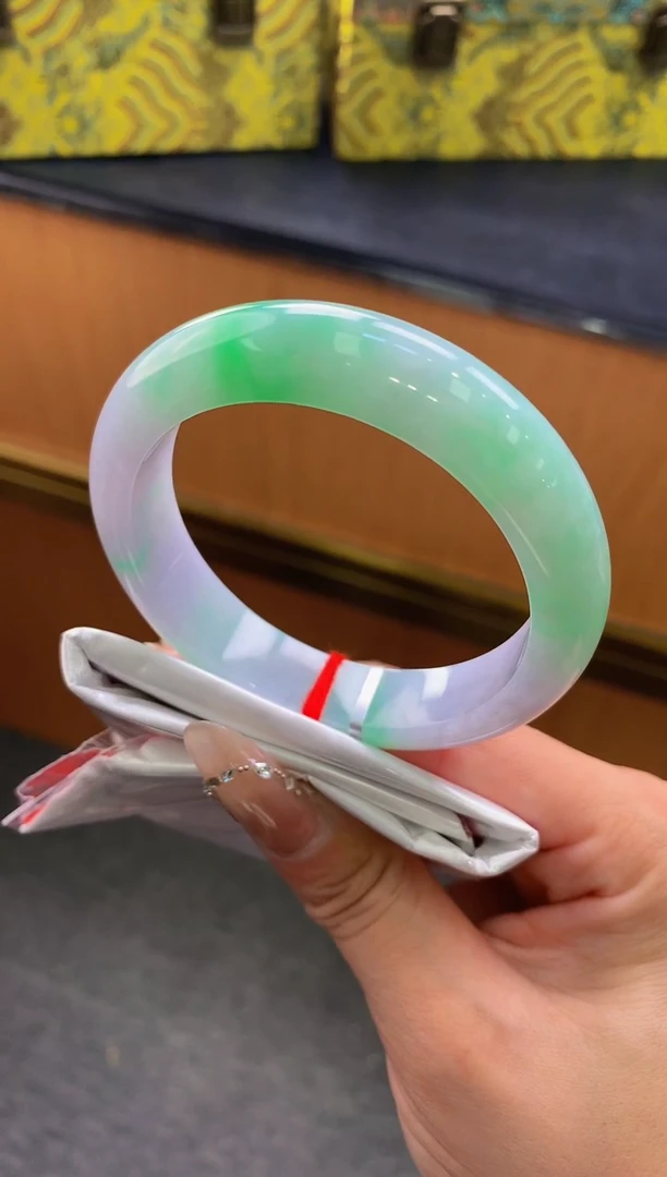 未镶嵌手镯翡翠-F156-正圈56.3