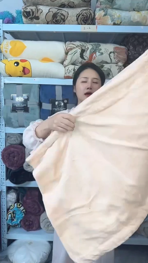 粘胶纤维粉色枕套一对48x74