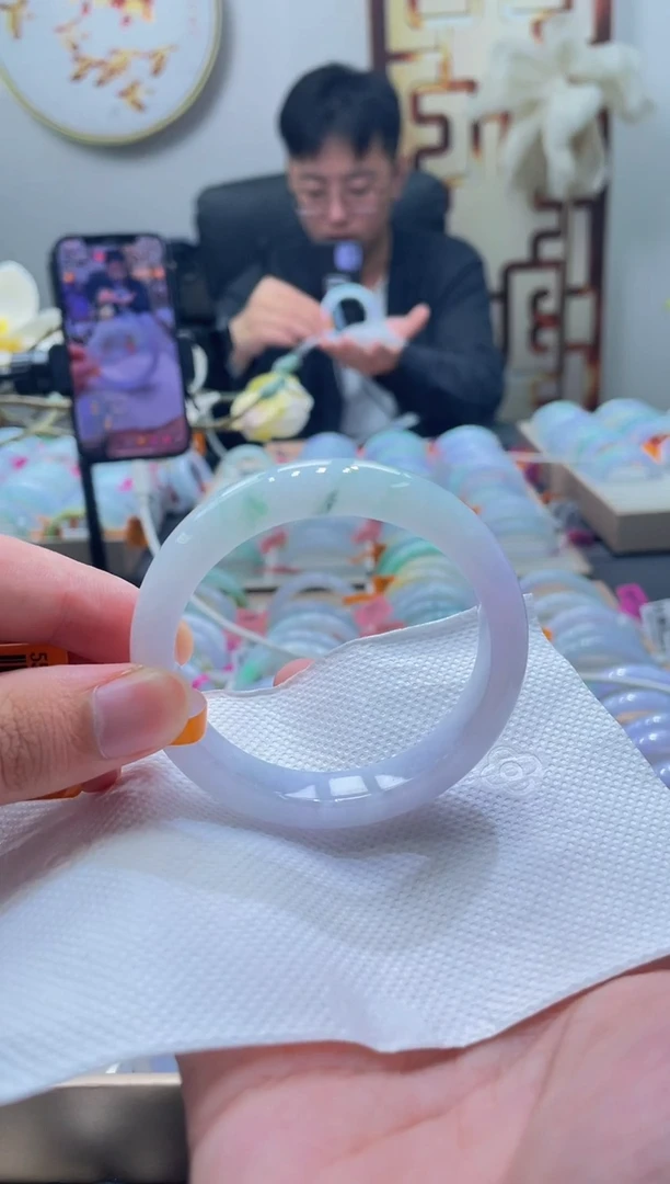 未镶嵌手镯翡翠129-55