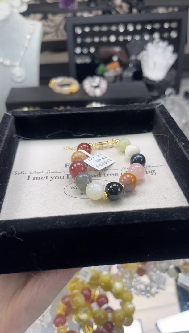 【闪购商品】水晶手链未镶嵌天然水晶 多样性发货